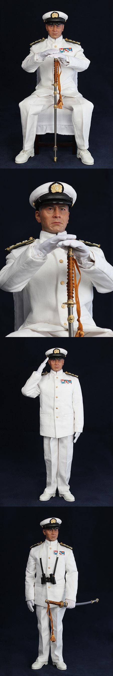 【3R】JP611 三船敏郎 連合艦隊司令長官ver.夏服タイプ