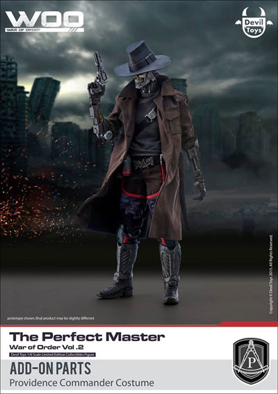 【Devil Toys】WOO vol 2 The Perfect Master (The add-on Providence Commander Costume) 1/6スケールフィギュア