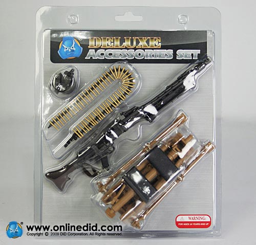 【DID】E60043 Deluxe Accessories set（MG42マシンガン）
