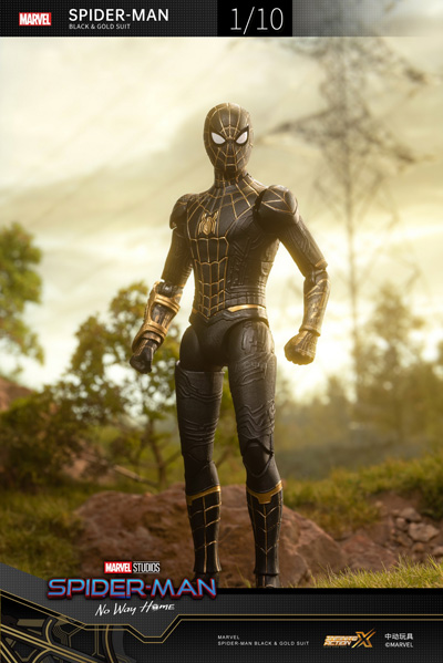 スパイダーマン3』ブラックスーツのスパイダーマンをホット