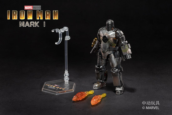 Zdtoys 中動玩具 1906 01 1 10 アイアンマン アイアンマン マーク1 1 10スケール アクションフィギュア 宇宙船