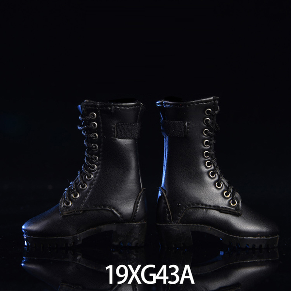 【VICKY SECRET toys】VStoys 19XG43 1/6 Zipper boots hollow leather boots ブーツ 1/6スケール 女性フィギュア・ドール用シューズ