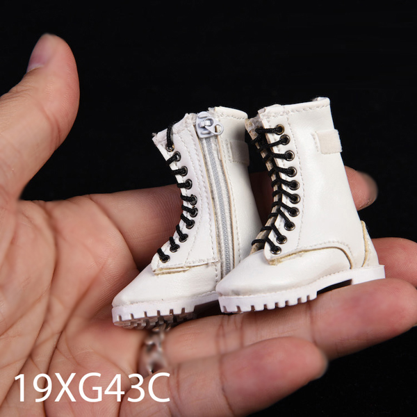 【VICKY SECRET toys】VStoys 19XG43 1/6 Zipper boots hollow leather boots ブーツ 1/6スケール 女性フィギュア・ドール用シューズ