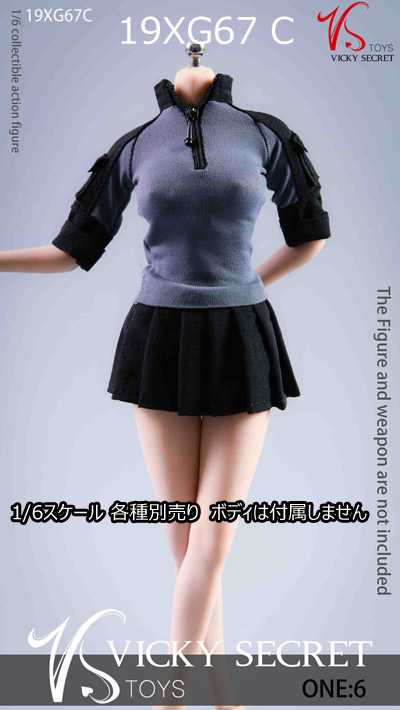 【VICKY SECRET toys】VStoys 19XG67 ABC Female combat uniform 女性コンバットユニフォーム