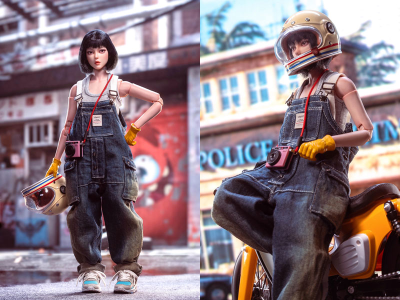 【Trickyman12】202417b 1/6 少女 Cuby ライダー版 1/6スケール女性フィギュア