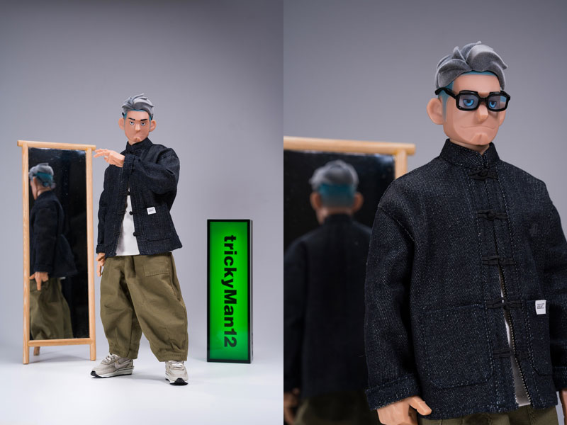 【Trickyman12】202501a/b 1/6 Denim Tang suit CITYBOY シティボーイ