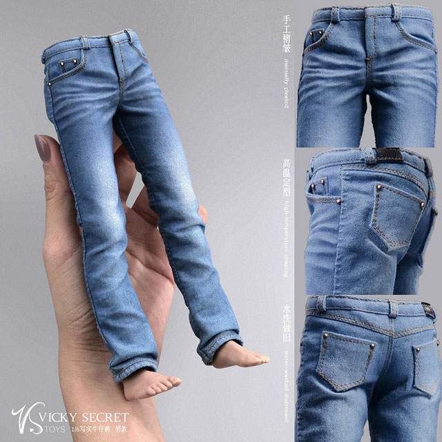【VICKY SECRET toys】VStoys 24XG108/24XG109 1/6 Jeans Pants ジーンズ パンツ