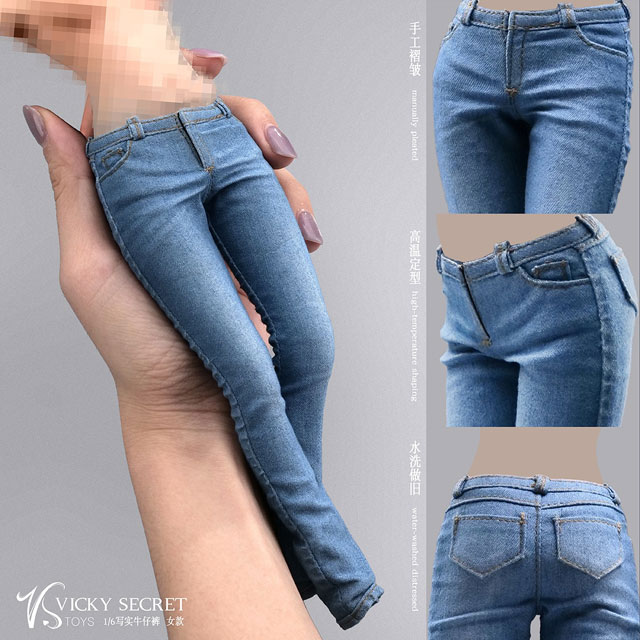 【VICKY SECRET toys】VStoys 24XG108/24XG109 1/6 Jeans Pants ジーンズ パンツ
