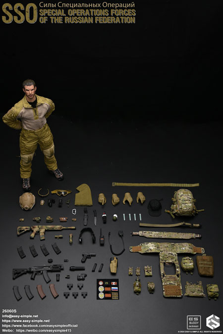 EASY&SIMPLE】26060S Russian Special Operations Forces(SSO