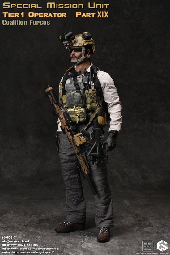 EASY&SIMPLE】26054R CBRN Assault Team 1/6スケールミリタリー