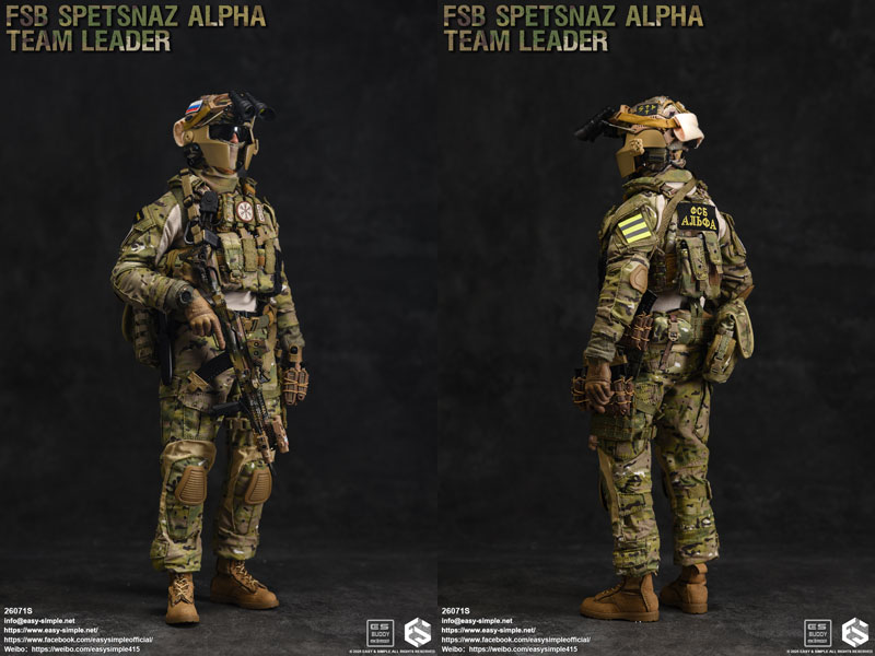 1/6 ミリタリフィギュア EASY&SIMPLE】26071S FSB ALPHA TEAM LEADER 1/6スケール
