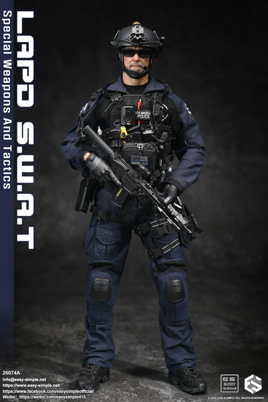 【EASY&SIMPLE】26074A LAPD S.W.A.T Special Weapons and Tactics ロサンゼルス市警察