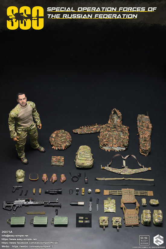 【EASY&SIMPLE】26075A Russian Special Operations Forces(SSO)