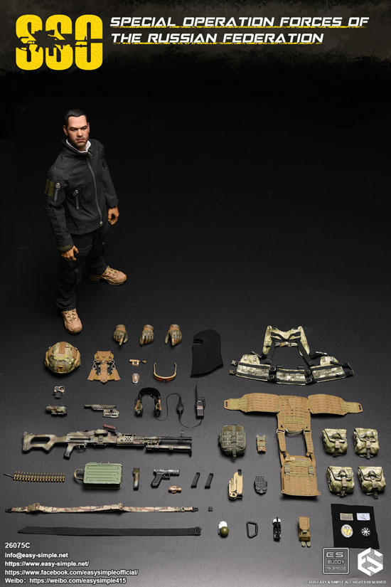 【EASY&SIMPLE】26075C Russian Special Operations Forces(SSO)