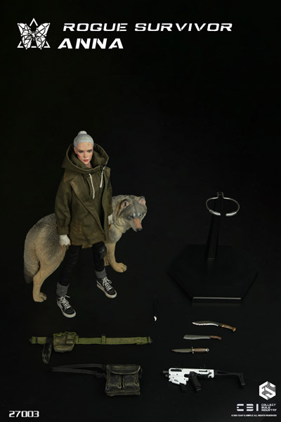 【EASY&SIMPLE x CBI】27003 Rogue Survivor Anna ローグ・サバイバー アンナ 1/6スケール女性フィギュア