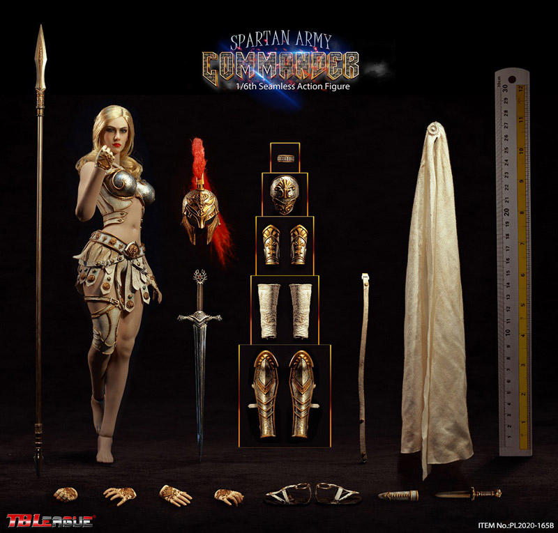 【TBLeague】TBリーグ PL2020-165B 1/6 Spartan Army Commander (Silver Commander) スパルタ女性司令官 女性戦士 シルバー