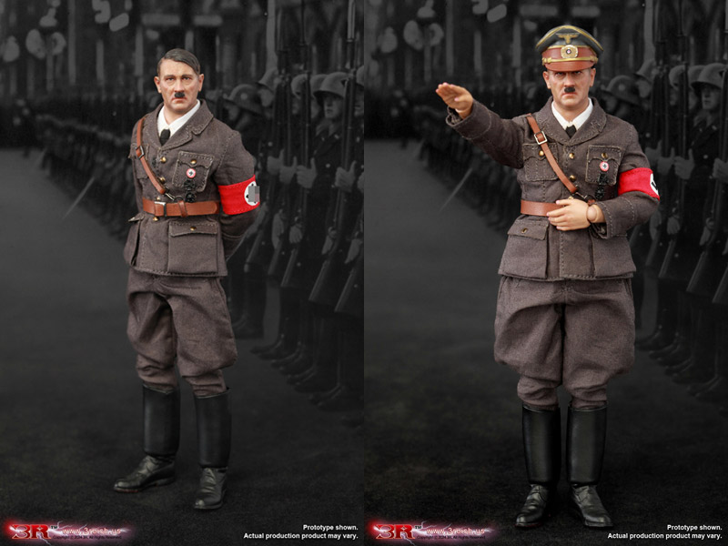 【3R】TG80001 1/12 Mini Reich Series - Adolf Hitler (1889 - 1945) WW2 アドルフ・ヒトラー