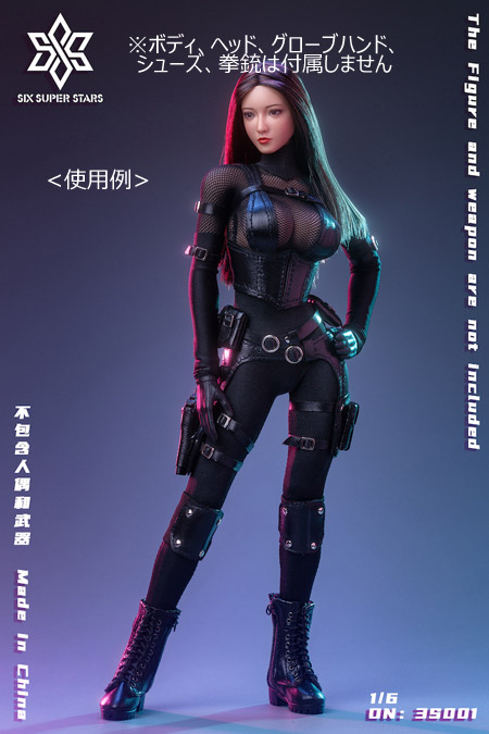 【3STOYS】3S001 1/6 Female Agents Suit Set 女性用ボディスーツ 1/6スケール 女性ドール用コスチューム