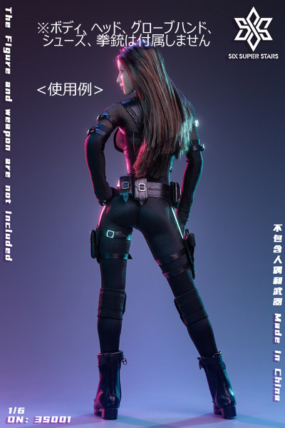 【3STOYS】3S001 1/6 Female Agents Suit Set 女性用ボディスーツ 1/6スケール 女性ドール用コスチューム