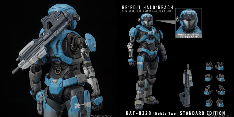 【1000toys】RE:EDIT HALO: REACH 1/12 SCALE KAT-B320 (Noble Two) (1/12スケールアクションフィギュア)