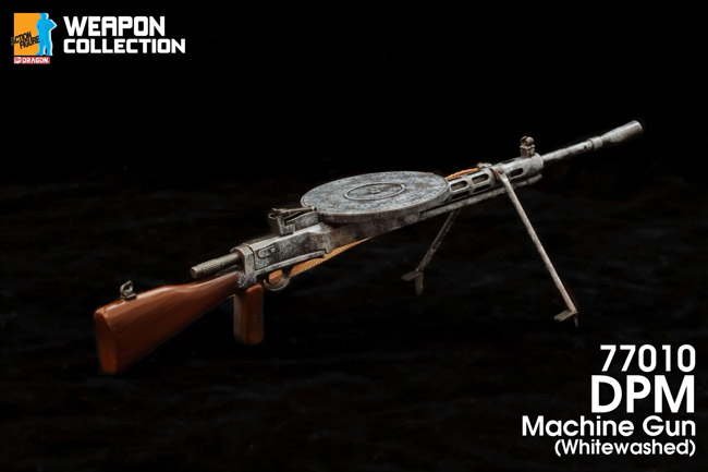 【ドラゴン】77010 DP-28 Machine Gun (Whitewashed) 1/6スケール DP28軽機関銃 （白塗り迷彩）