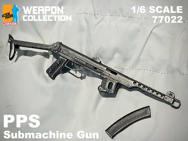 【ドラゴン】77022 1/6 PPS Submachine Gun PPS短機関銃 ペーペーシャ スダエフ短機関銃 1/6スケール 短機関銃
