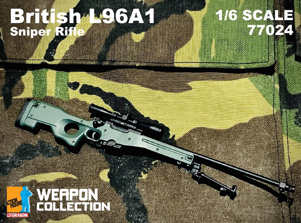 【ドラゴン】77024 1/6 British L96A1 Sniper Rifle スナイパーライフル 1/6スケール 狙撃銃