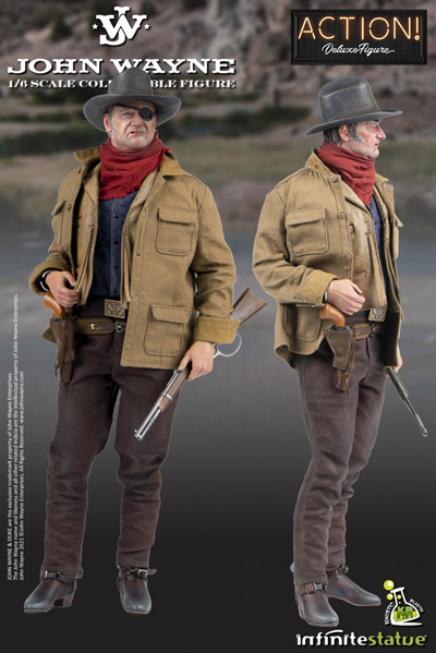 【Kaustic Plastik and Infinite Statue】78476 John Wayne Official 1/6 Action Figure Deluxe Editio