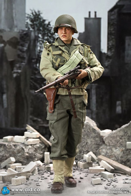 【DID】A80144 WW2 US 2nd Ranger Battalion Series 4 - Private Jackson アメリカ陸軍 第2レンジャー大隊 ジャクソン二等兵