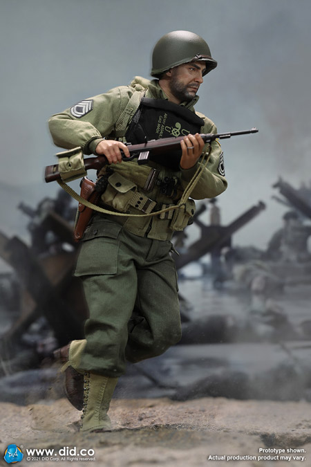 【DID】A80150 WW2 US 2nd Ranger Battalion Series 5 - Sergeant Horvath アメリカ陸軍 第2レンジャー大隊 ホーヴァス軍曹