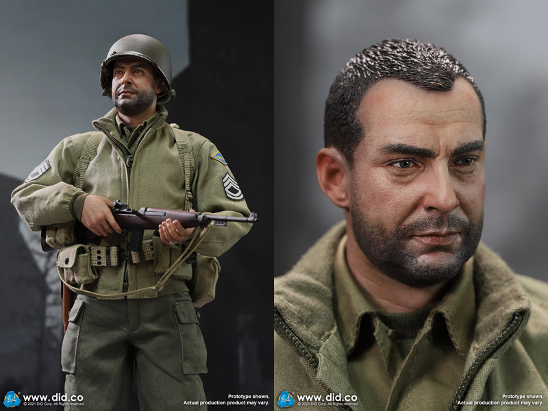 【DID】A80150 WW2 US 2nd Ranger Battalion Series 5 - Sergeant Horvath アメリカ陸軍 第2レンジャー大隊 ホーヴァス軍曹