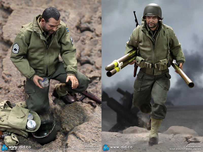 【DID】A80150 WW2 US 2nd Ranger Battalion Series 5 - Sergeant Horvath アメリカ陸軍 第2レンジャー大隊 ホーヴァス軍曹