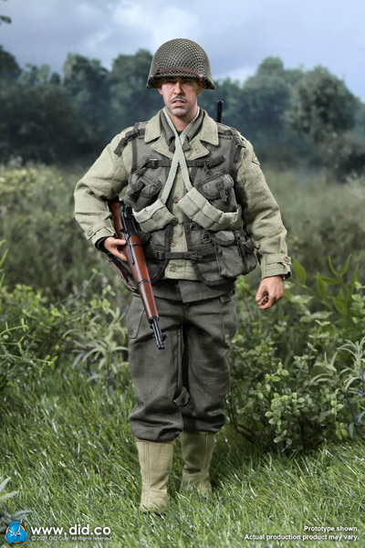 【DID】A80155 WW2 US 2nd Ranger Battalion Series 6 - Private Mellish アメリカ陸軍 第2レンジャー大隊 メリッシュ二等兵 小銃手