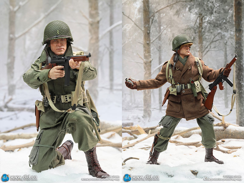 【DID】A80199 WW2 US Army 101st Airborne Division 506th PIR - Lieutenant Buck 第二次世界大戦 アメリカ陸軍 第101空挺師団