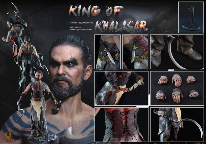 【ADD TOYS】AD06 1/6 KING OF KHALASAR 1/6スケール男性フィギュア