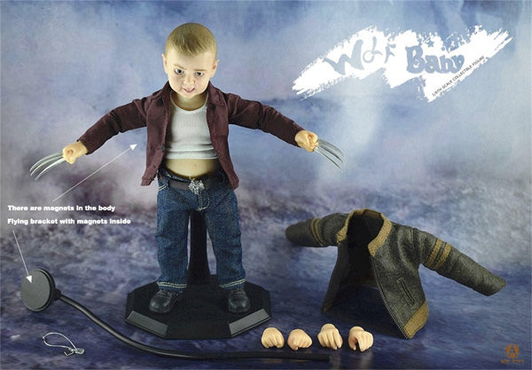 【ADD TOYS】AD04 1/6 Wolf baby 子供 少年 1/6スケール男児フィギュア