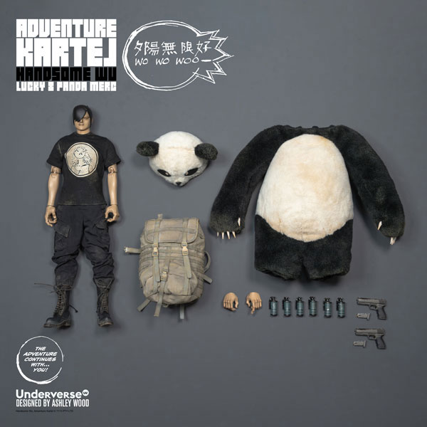 【UNDERVERSE】UV202514 Adventure Kartel HANDSOME WU LUCKY 8 PANDA MERC