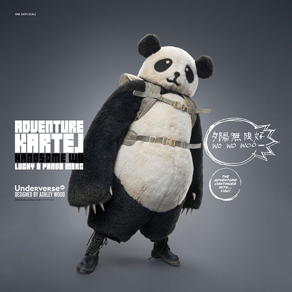 【UNDERVERSE】UV202514 Adventure Kartel HANDSOME WU LUCKY 8 PANDA MERC