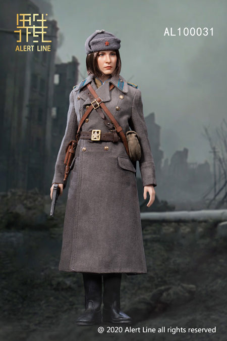 【AlertLine】AL100031 NKVD 1/6 WW2 ソビエト連邦軍 内務人民委員部 女性兵士 1/6スケール女性フィギュア