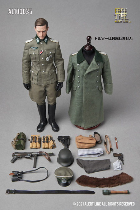 【AlertLine】AL100035 1/6 WWII German Army Officer 1/6 WW2 ナチス ドイツ陸軍 オフィサー 1/6スケールフィギュア