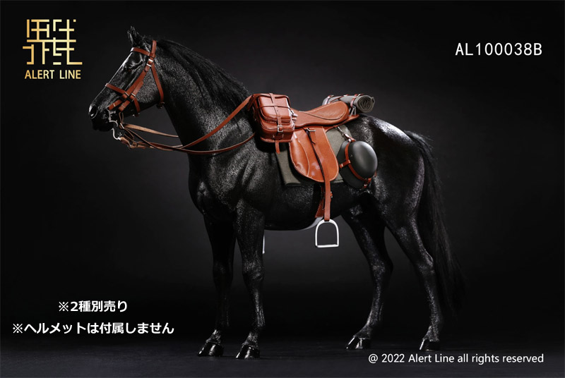 【AlertLine】AL100038 A/B 1/6 WW2 series German Battle Steed Warhorse ドイツ陸軍 軍馬 騎馬 1/6スケール馬フィギュア