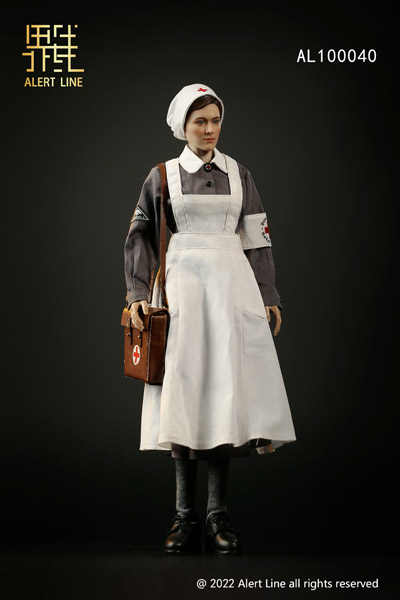 【AlertLine】AL100040 1/6 WW2 German Nurse 第二次大戦ドイツ軍 看護師 看護婦 1/6スケール女性フィギュア