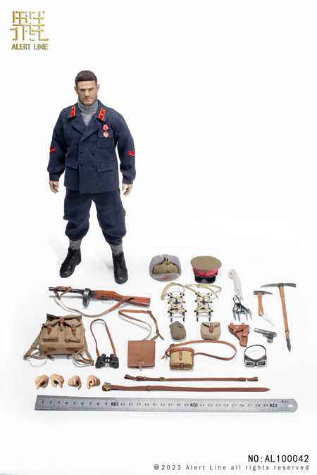 【AlertLine】AL100042 1/6 WW2 Soviet Mountain Infantry Officer 1/6 WW2 ソビエト連邦軍 ソ連軍 山岳歩兵 将校