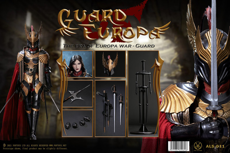 POPtoys】ALS011 1/6 Armor Legend Series-Eagle Knight Guard