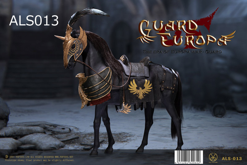 【POPtoys】ALS012 ALS013 1/6 Eagle Knight Guard armor Horse イーグルナイト アーマーホース 騎馬 軍馬 白馬 黒馬