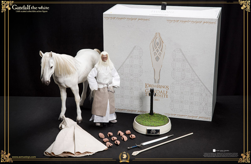 【ASMUS TOYS】The Crown series LOTR003 The Lord of the Rings GANDALF THE WHITE