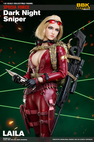 bbk】BBK014 1/6 Dark Night Sniper Laila 暗夜狙撃手 ライラ