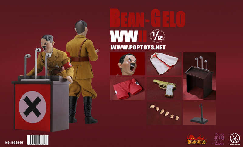 【POPtoys】BGS007 1/12 Bean Gelo Series Devil King Lecture Version WW2 ドイツ軍 総統 演説版 1/12スケールフィギュア