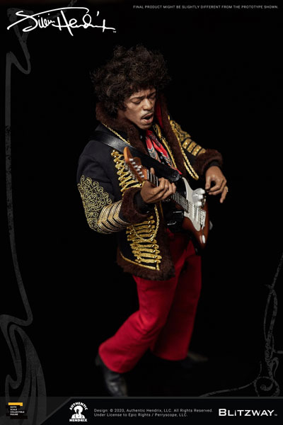 【BLITZWAY】UMS11201 1/6 Jimi Hendrix ジミ・ヘンドリックス 1/6スケールフィギュア