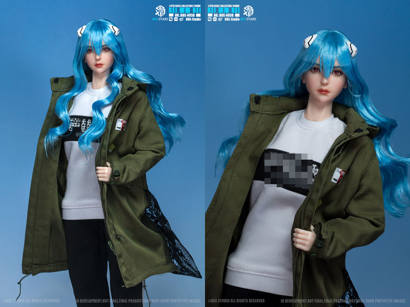 【BOXStudio】BOX-005A/B REIREI ロングコート美女 1/6スケール 女性ドール フィギュア